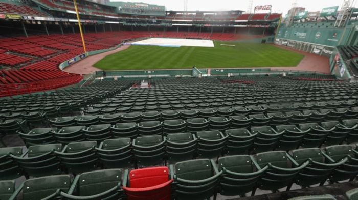 Fenway Park Boston Red Sox Red Seat Bleachers