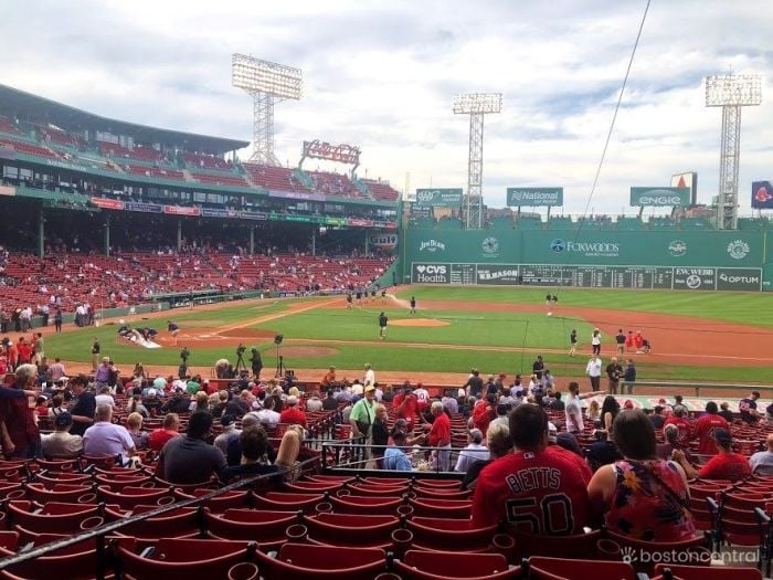 Pickleball Summer Festival in Boston on the Field at Fenway