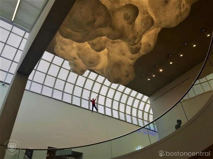 Boston Rainy Day MFA Art Museum