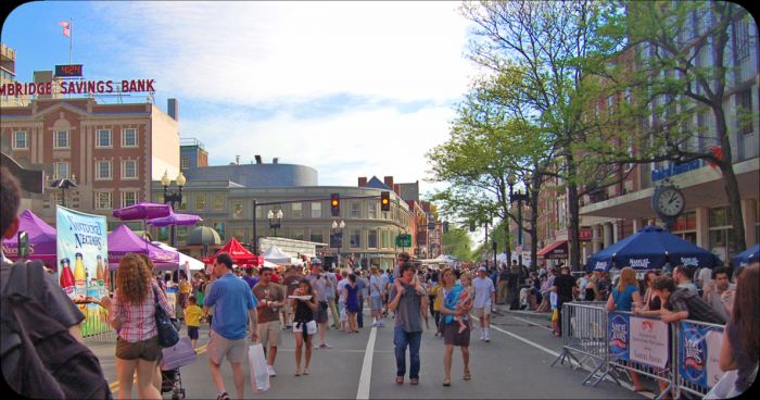 boston festivals mayfair harvard square