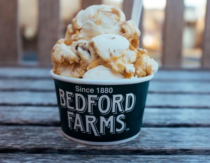 boston ice cream bedord farms
